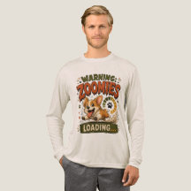 "Varning Zoomies Laddar"Rolig Corgi Älskare retro