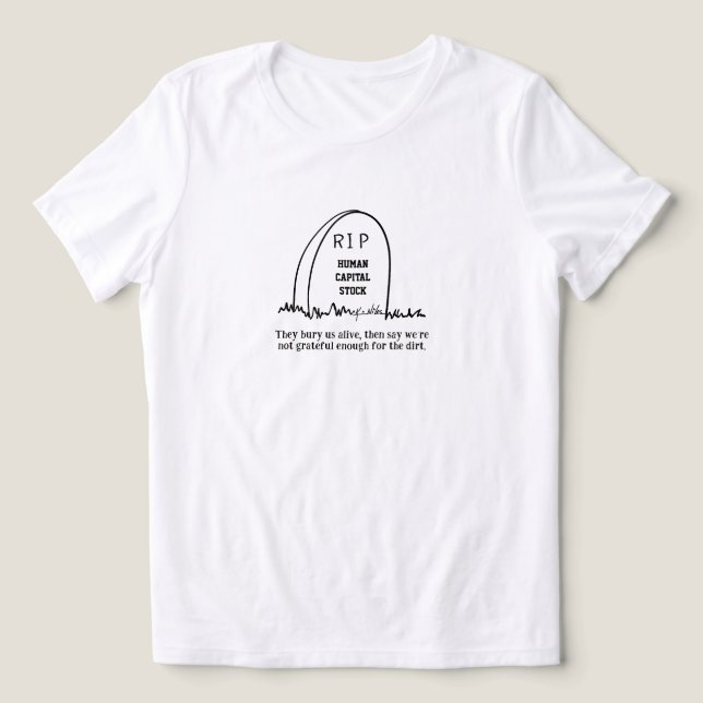 Varningar för RIP-klass T Shirt (Design Framsida)