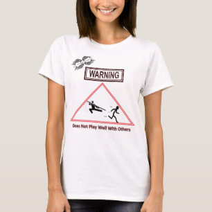 Varningen fungerar inte bra med andra t shirt