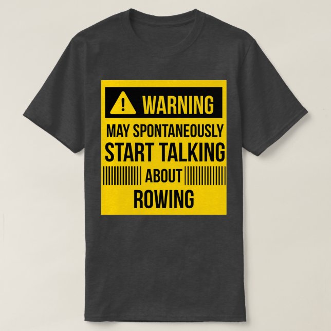 varningen kan spontant börja tala om rowi t shirt (Design framsida)