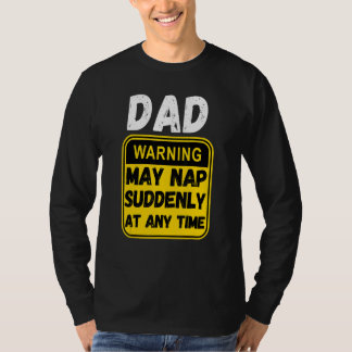 Varningen om manar Fars dag Pappa kan plötsligt bö T Shirt