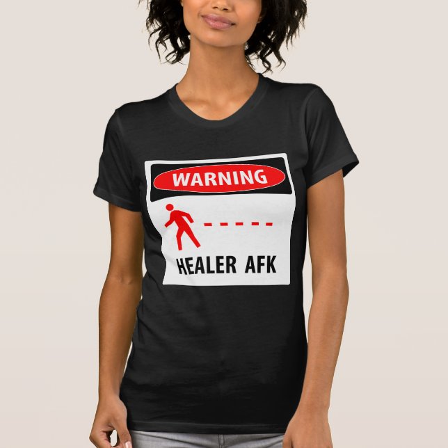 Varningsbotemedel AFK T-shirt (Framsida)