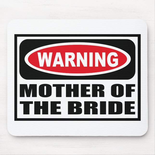 VarningsBUDENS MAMMA Mousepad Musmatta (Framsidan)