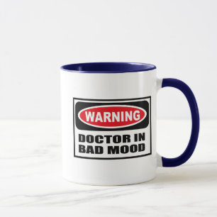 VarningsDOKTOR I DÅLIGAMOODmugg Mugg