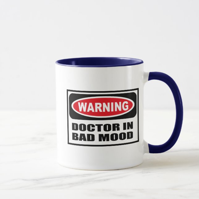 VarningsDOKTOR I DÅLIGAMOODmugg Mugg (Höger)