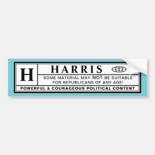 Varningsetikett för Harris Bildekal