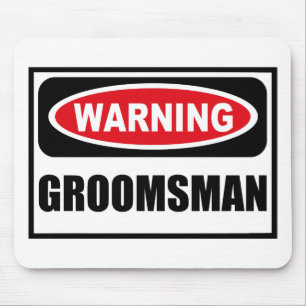 VarningsGROOMSMAN Mousepad Musmatta