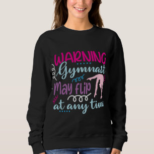 Varningsgymnast kan vändas när som helst t shirt