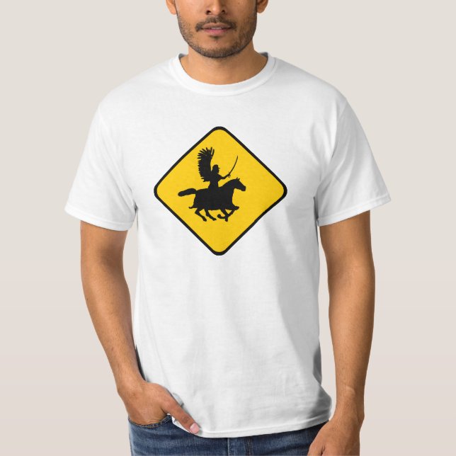 VarningsHussar! Tee Shirt (Framsida)
