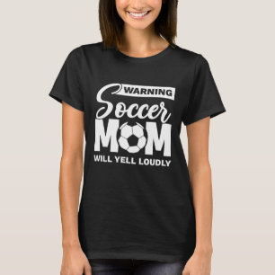 Varningsikonen Mamma kommer att fungera högt T Shirt