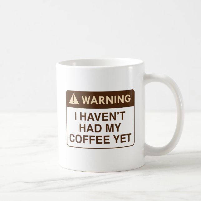 Varningskaffe Kaffemugg (Höger)