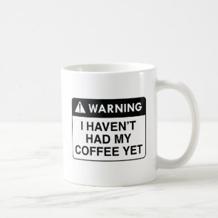 Varningskaffe Kaffemugg