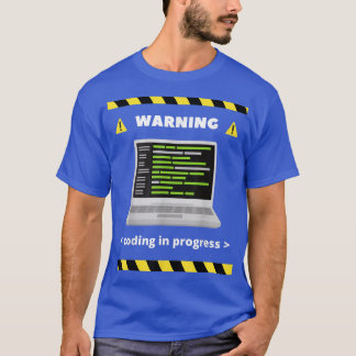Varningskoder för pågående datorprogrammerardev t shirt