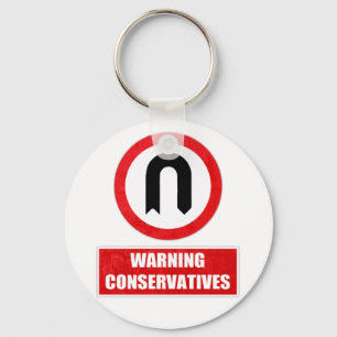 VARNINGSKONSERVATIV (U-vänden) Nyckelring