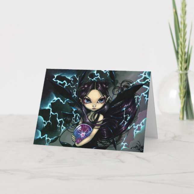 Varningskort för "Bringer of Lightning" Kort (Framsida)