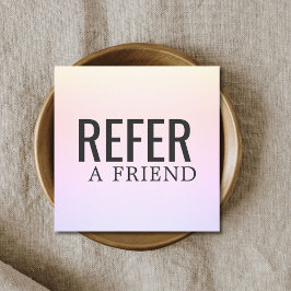 Varningskort för lätt pastellkrita för Elegant Rabattkort