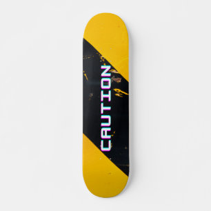 Varningskort Mini Skateboard Bräda 18,5 Cm