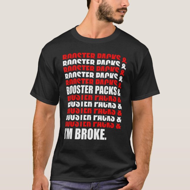 Varningskortets spel TCG Magic Trading Booster Pac T Shirt (Framsida)