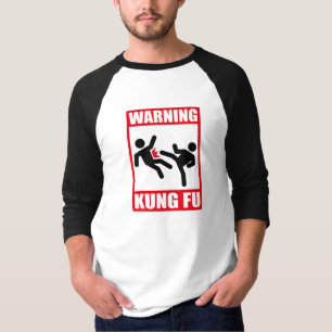 varningskung fu t shirt