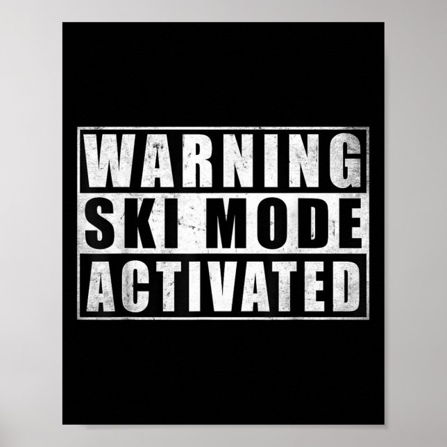 Varningsläge aktiverat poster (Framsidan)