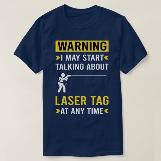 VarningslaserMärkre T Shirt (Design framsida)