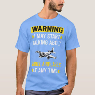 Varningsmodell Flygplan i Flygplan Flygplan T Shirt
