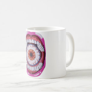 Varningsmugg för vad du säger kaffemugg