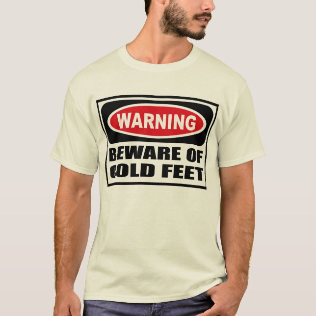 VARNINGSPERSONAL FÖR KALL FOT Manar-Shirt T Shirt (Framsida)