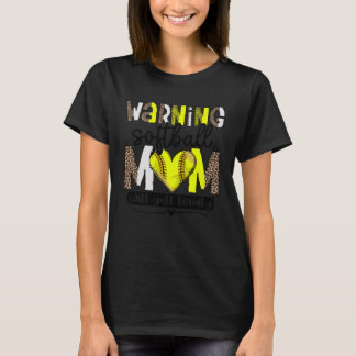 Varningsprogrammet Mamma kommer att Yell Louely Le T Shirt