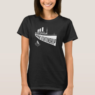 Varningssituation före Titanic-relation B T Shirt