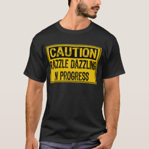 Varningsskylt, blazzla dem i Progress-BK/Ål T-shirt