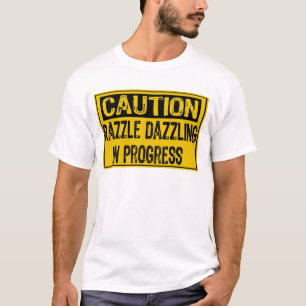 Varningsskylt, blazzla dem i Progress-BK/Ål Tee Shirt