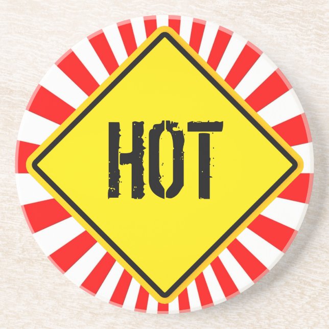 varningsskylt, HETT Underlägg (Framsidan)