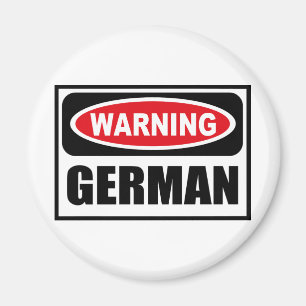 VarningsTYSKmagnet Magnet