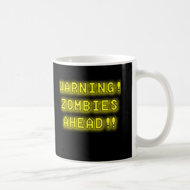VarningsZombies framåt!!! Kaffemugg (Höger)
