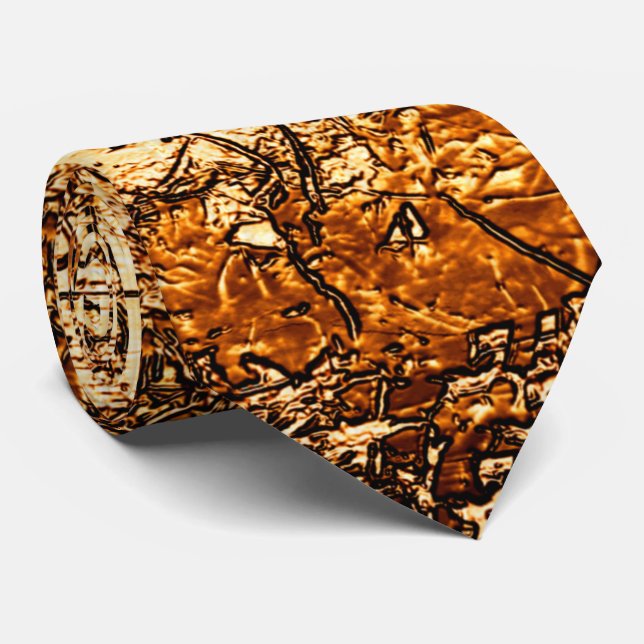 Varnish struktur på råvirke slips (Rullad)