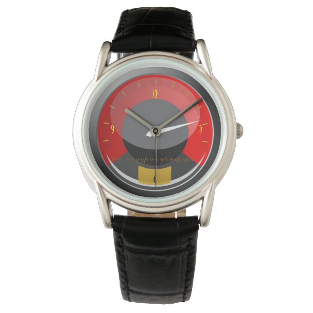"VaROOOMM!" Armbandsur (Framsida)