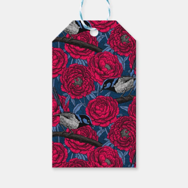 Varor i peonien presentetikett (Framsidan)