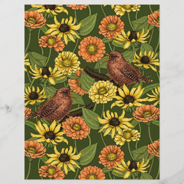 Varor och blommor på grönten (Framsida)