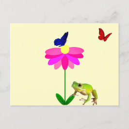 Varor och blomsterkort vykort