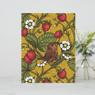 Varor och jordgubbar på musselgård