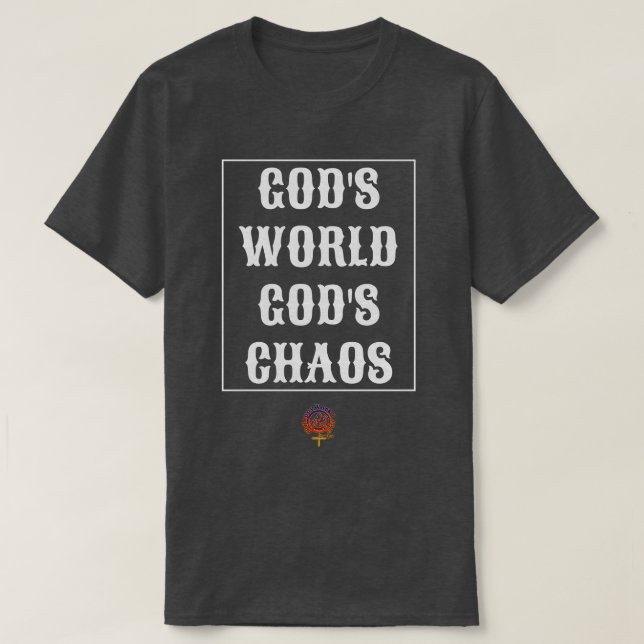VAROR VÄRLDSHANDLINGAR CHAOS Unisex T-Shirt (Design framsida)
