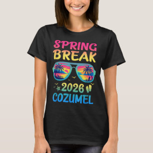 Vårpaus Cozumel 2026 Semesterresa Sungles T Shirt