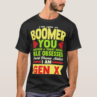 Värpgeneral X Millennial Boomer Witty Comeback T Shirt