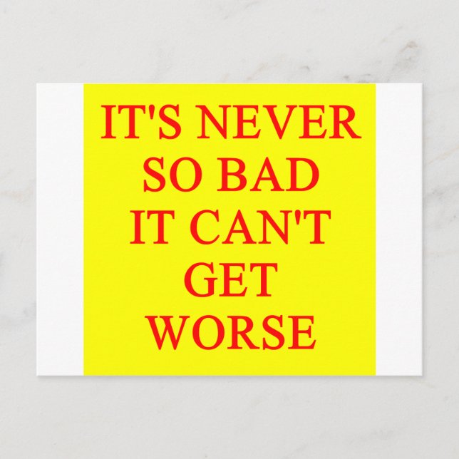 VÄRRE VYKORT (Framsida)