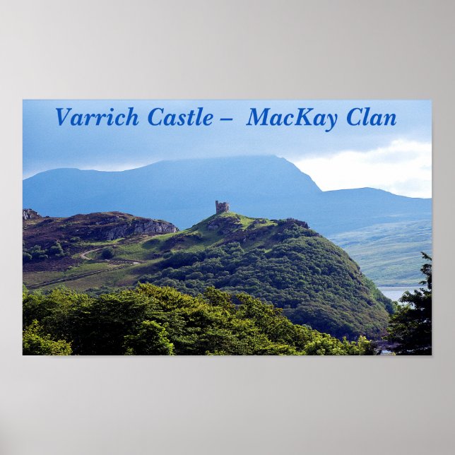 Varrich Castle - MacKay-Klan Poster (Framsidan)