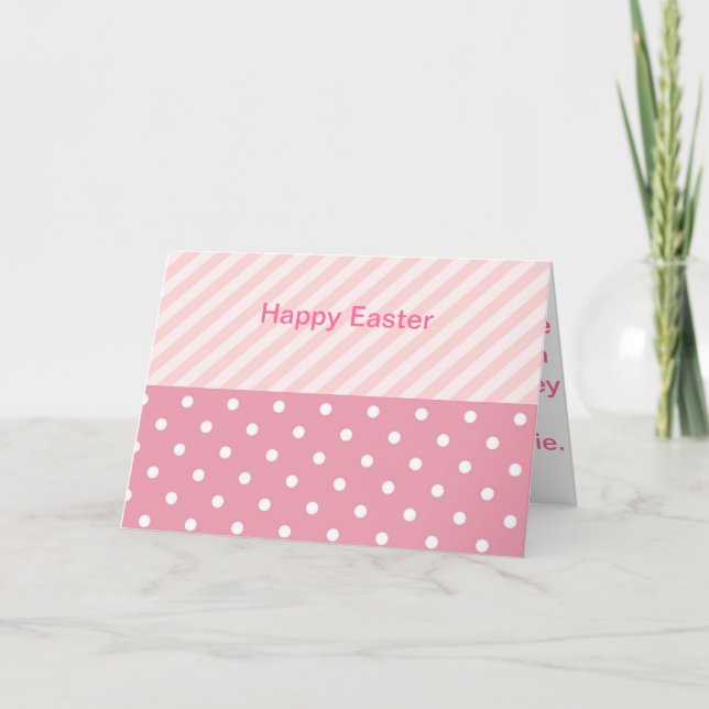 Vårrosamönster Helgkort (Framsida)