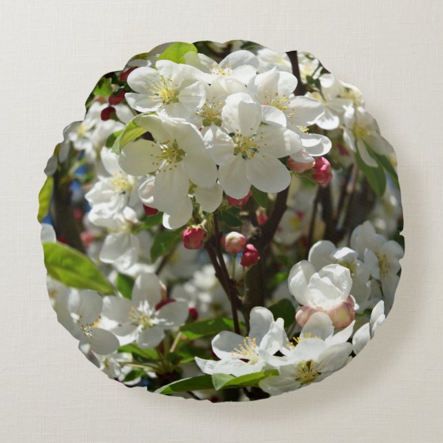 Vårrundadekorativ kudde (Framsidan)