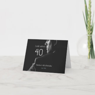 vars namns 40-års fotografering beräknat år tack kort