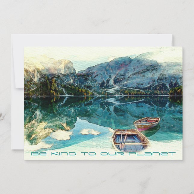 Varsågod för vår planet - Sjö bergsdagen (Framsida)